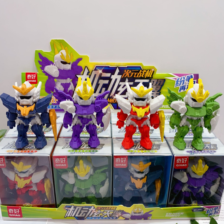 

[ORGM] Alat Tulis Perlengkapan Sekolah Penghapus Robot Transformer Kado Anak Laki Cowok Souvenir Goodiebag