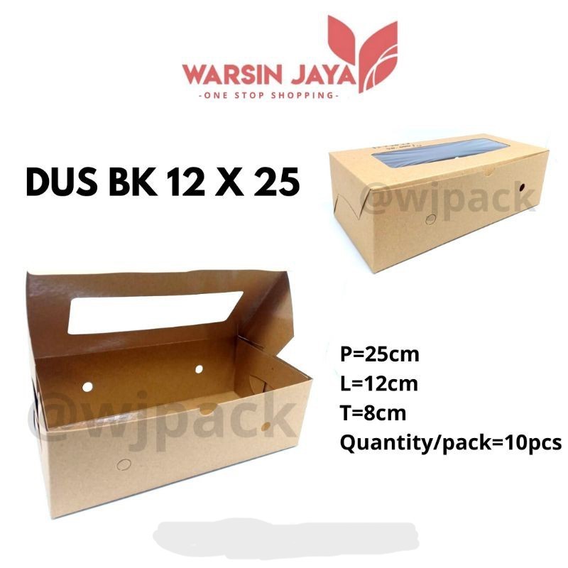 

DUS KACA KRAFT COKELAT UK 12 X 25 ISI 10PCS