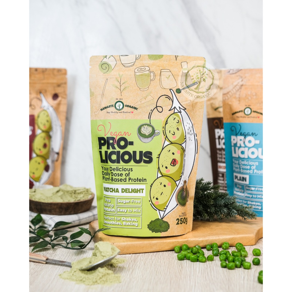 

JUMBO VEGAN PROLICIOUS PEA PROTEIN ISOLATE - MATCHA DELIGHT 250GR