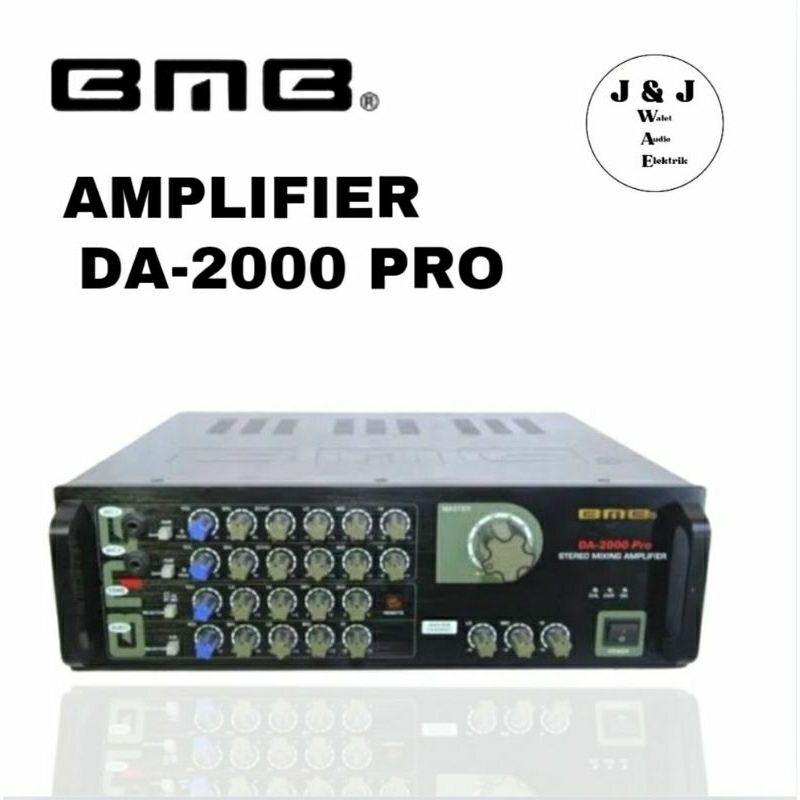 POWER AMPLIFIER BMB DA-2000 PRO POWER AMPLI SPEAKER BMB