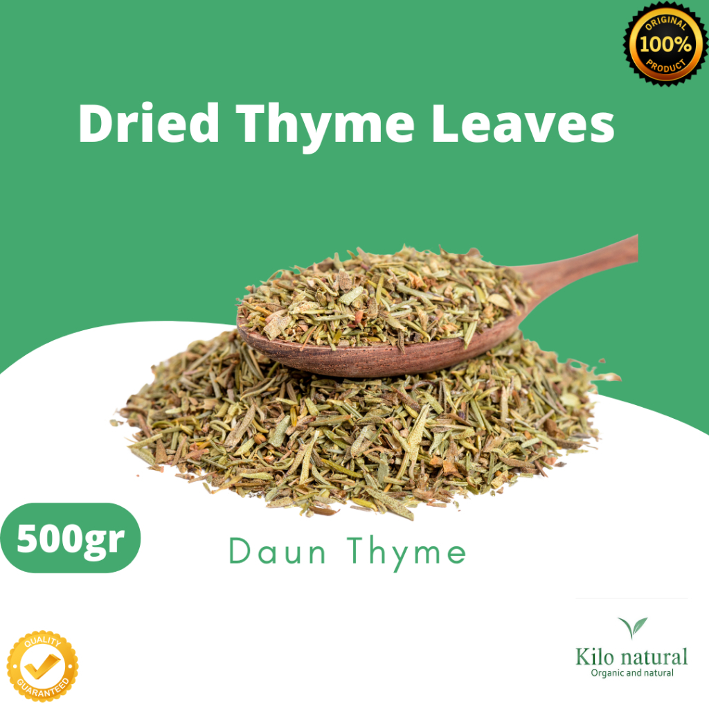 

Dried Thyme Leaves 500gr / Daun Thyme Kering 500gr