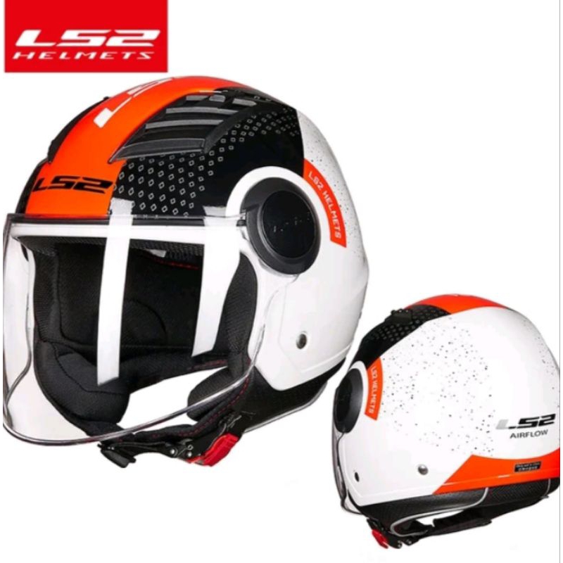 helm LS2 airflow Half face