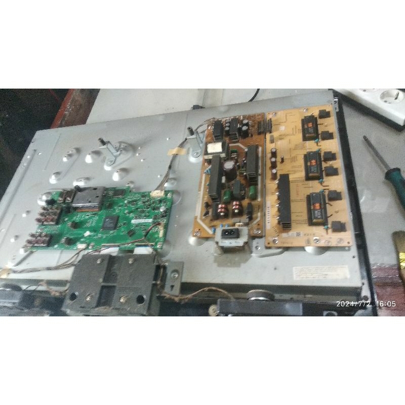 mainboard psu tv lcd sharp 32inch