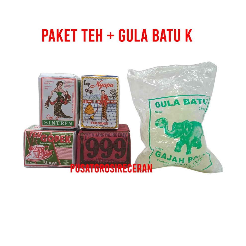 

TREND Paket Teh Gula Batu Teh Tubruk Ekonomis