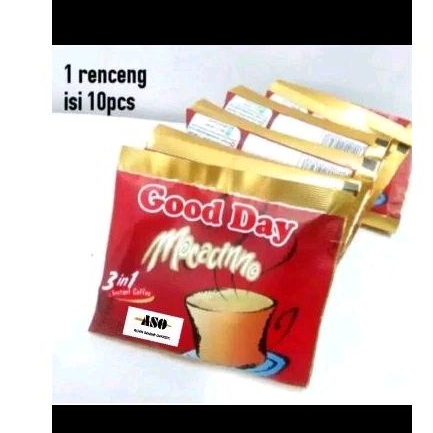 

Good day Moccacino 1 renceng isi 10 sachet