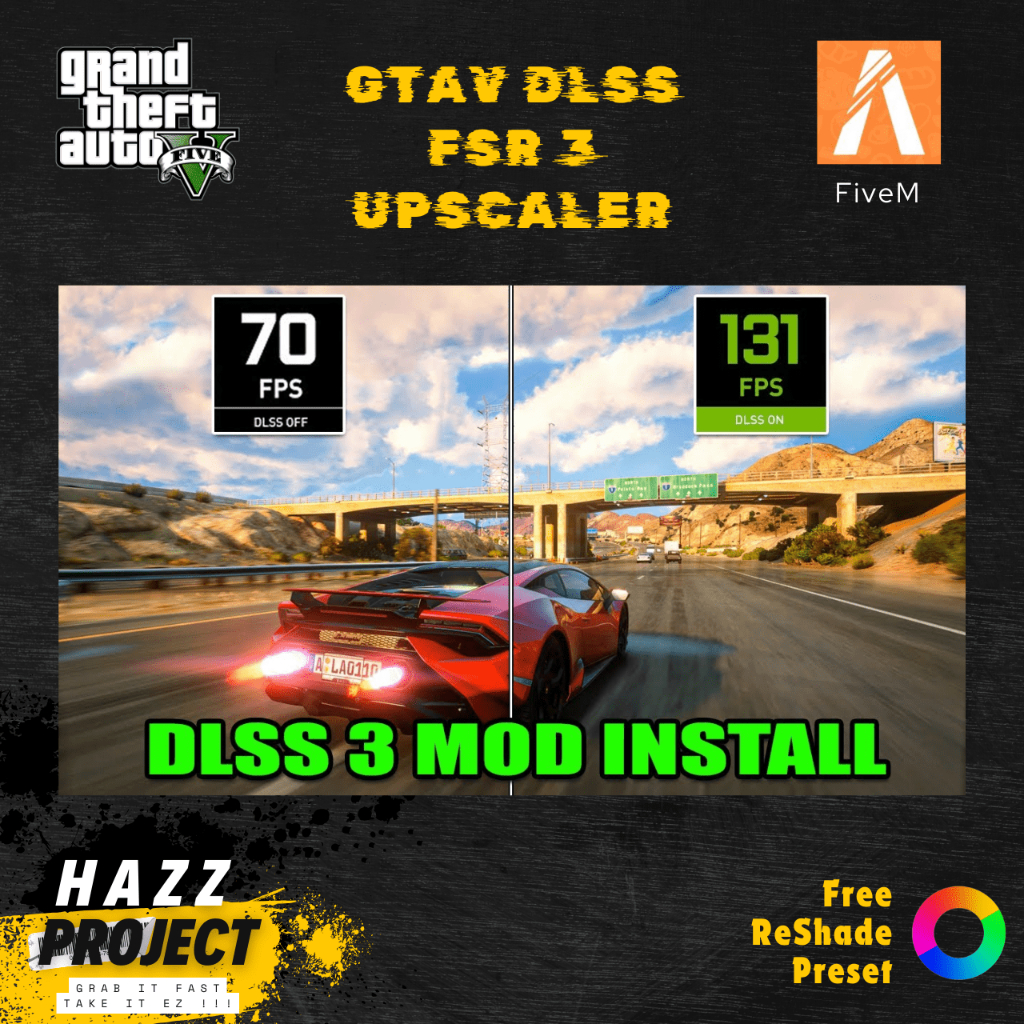 Mod GTA5 LA REVO 2.0, RTGI, White LED Street Lights, LWE, Mod Roads