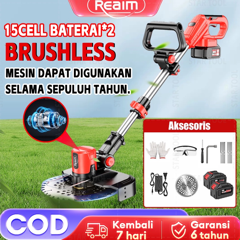 Special Pr Brushless Mesin Potong Rumput Listrik Pemotong Rumput Elektrik Batrai Mesin Pemotong Rump