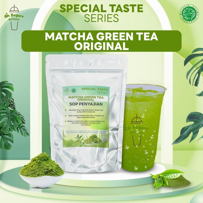 

[Bisa Cod] Matcha Green Tea Original// Bubuk Minuman Premium Instan 1Kg