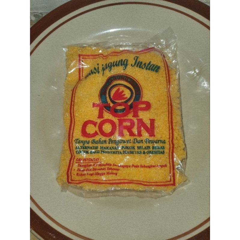 

Nasi Jagung Instan Ampok Praktis