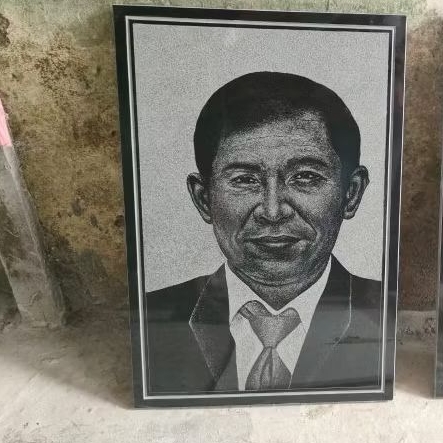 Makam Grafir Lukisan Full Batu Granit