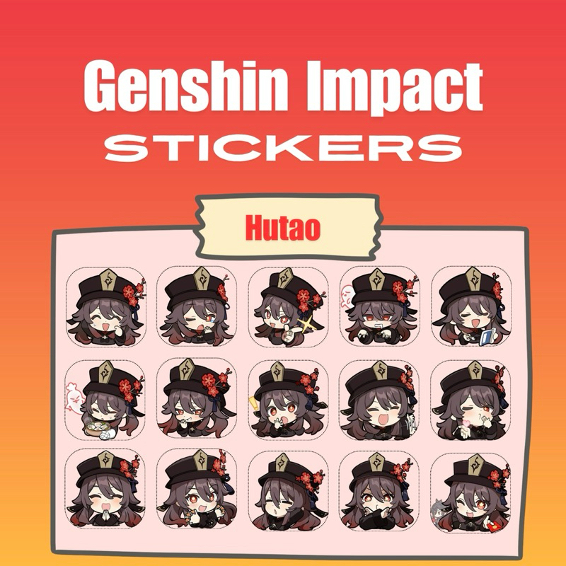 

Sticker Satuan Random Genshin Impact Liyue Characters Part 1