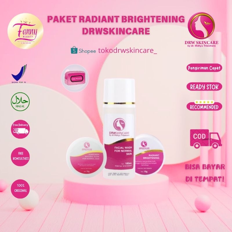 DRW Skincare Paket Radiant Brightening [ FLEK HITAM ]
