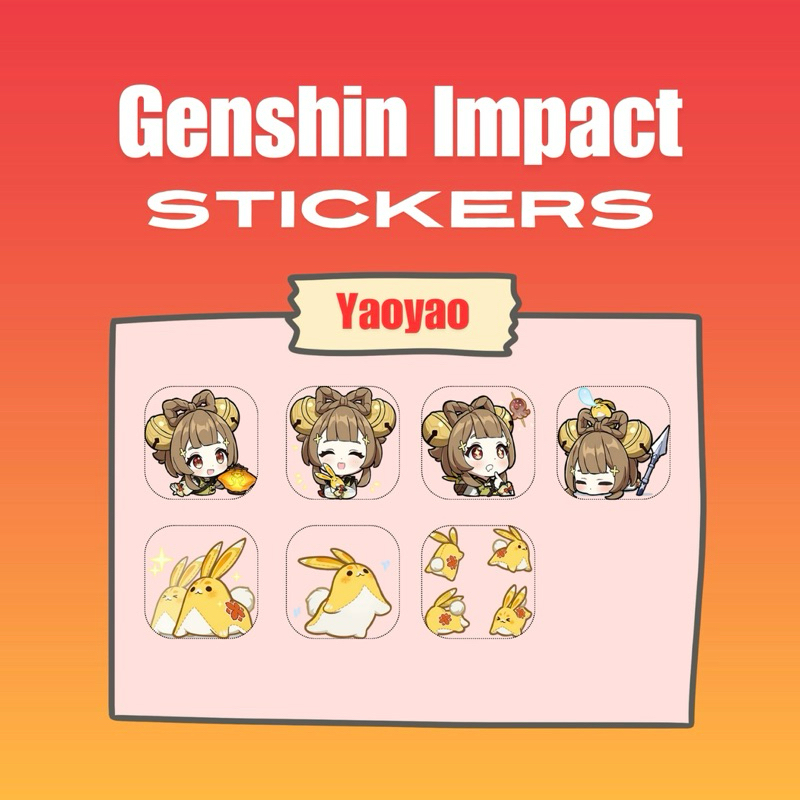 

Sticker Satuan Random Genshin Impact Liyue Characters Part 3