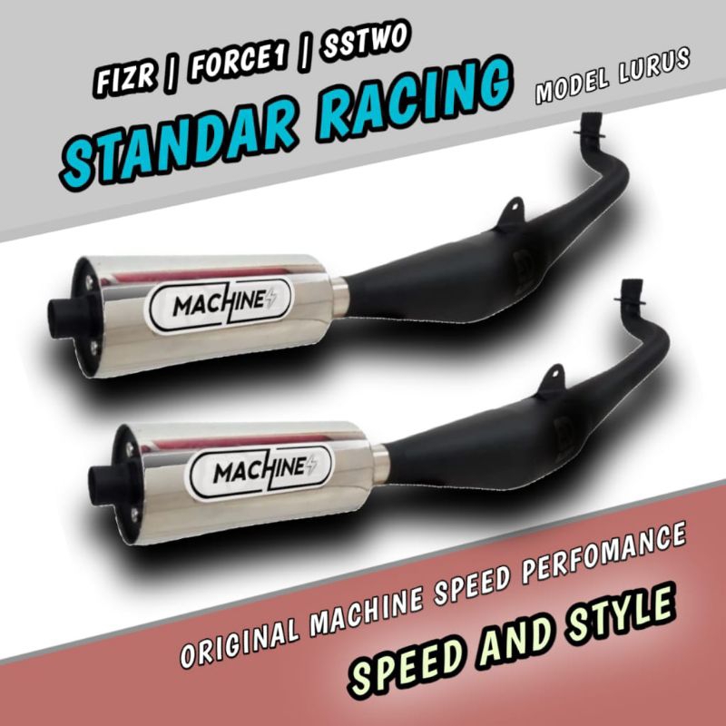 KNALPOT STANDAR RACING YYPANG FIZR FIZ R GARING PADET ORIGINAL MACHINE BUKAN NXL RTX