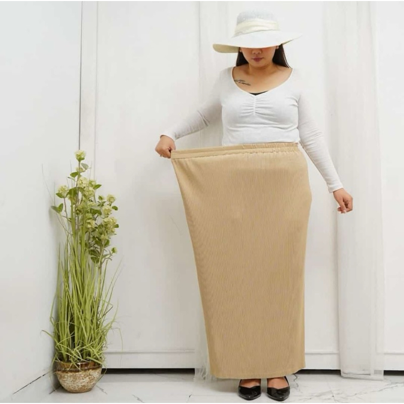 Rok Span Plisket Lidi JUMBO / Rok Lidi Jumbo / Span Plisket Lidi