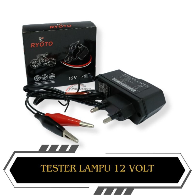 tester lampu 12 Volt alat tes lampu Led DC motor mobil