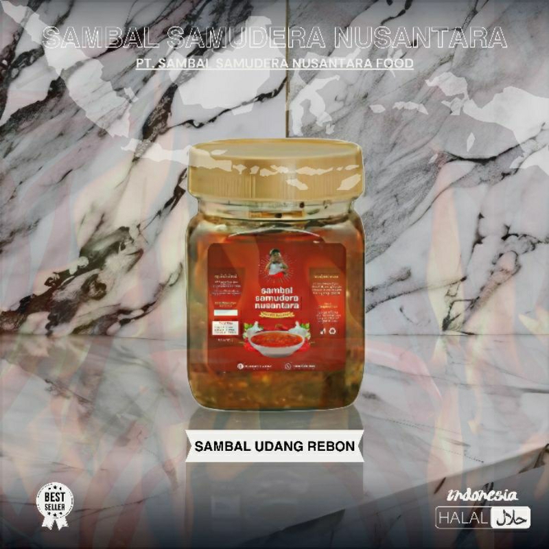 

sambal udang reboon 150gram (Samudera Nusantara)
