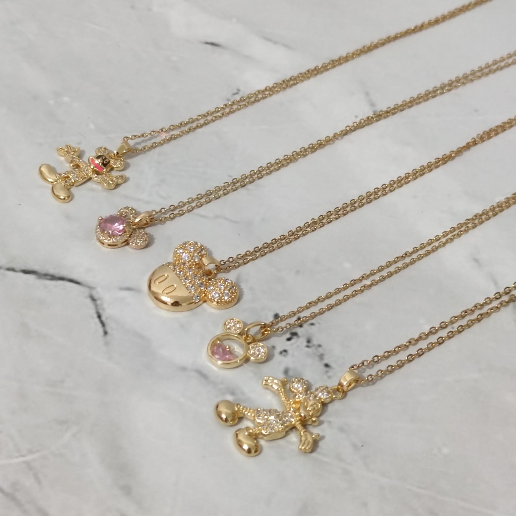 Kalung Mickey Mouse Disney Lucu/ Disney Necklace Cute