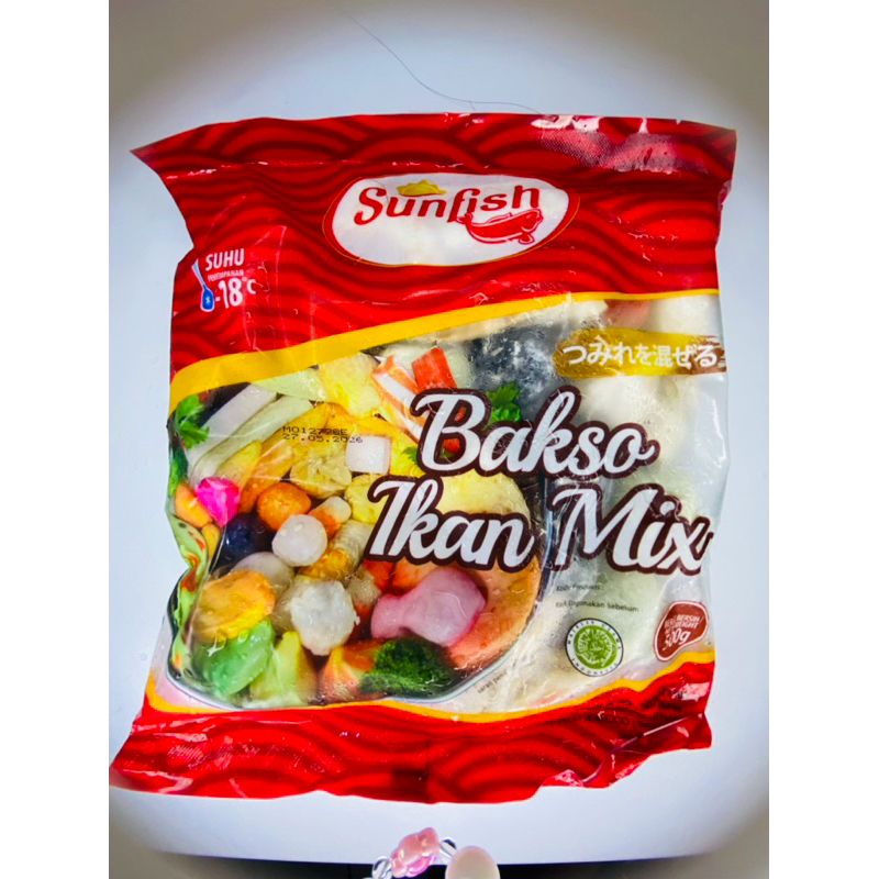 

sunfish steamboat Bakso ikan mix/ tomyum 500gram