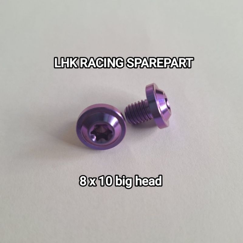 baut probolt 8x10 drat 12 panjang 1 cm big head