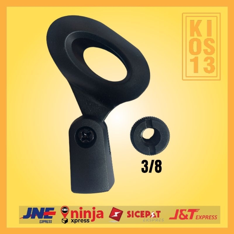 Dudukan Penjepit Mic Microphone KUPU-KUPU