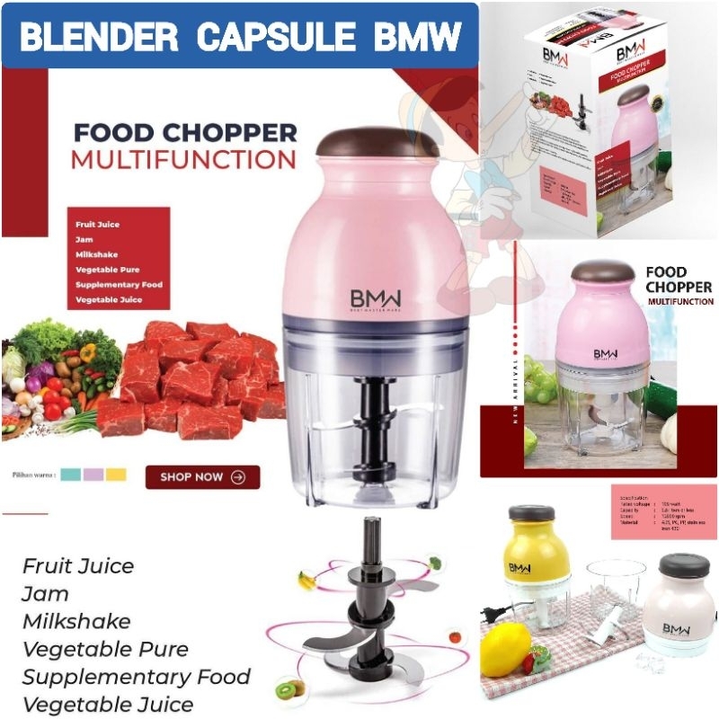 BLENDER KAPSUL BMW CAPSULE KAPSUL CHOPPER BLENDER BUMBU DAGING