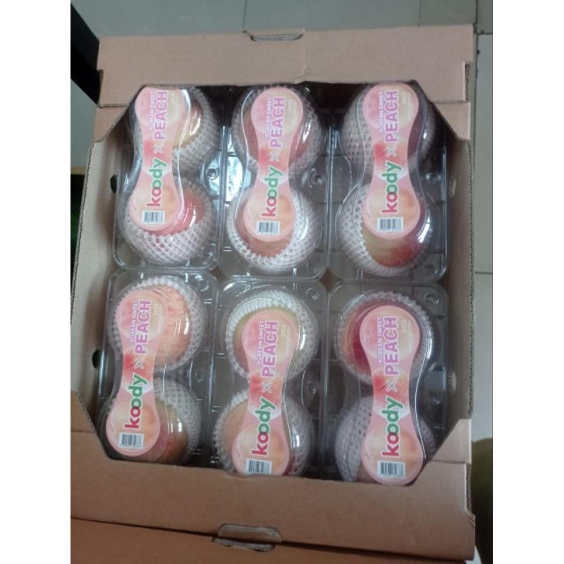 

BUAH PEACH WHITE KOREA SUPER PREMIUM IMPORT FRESH 2 PCS