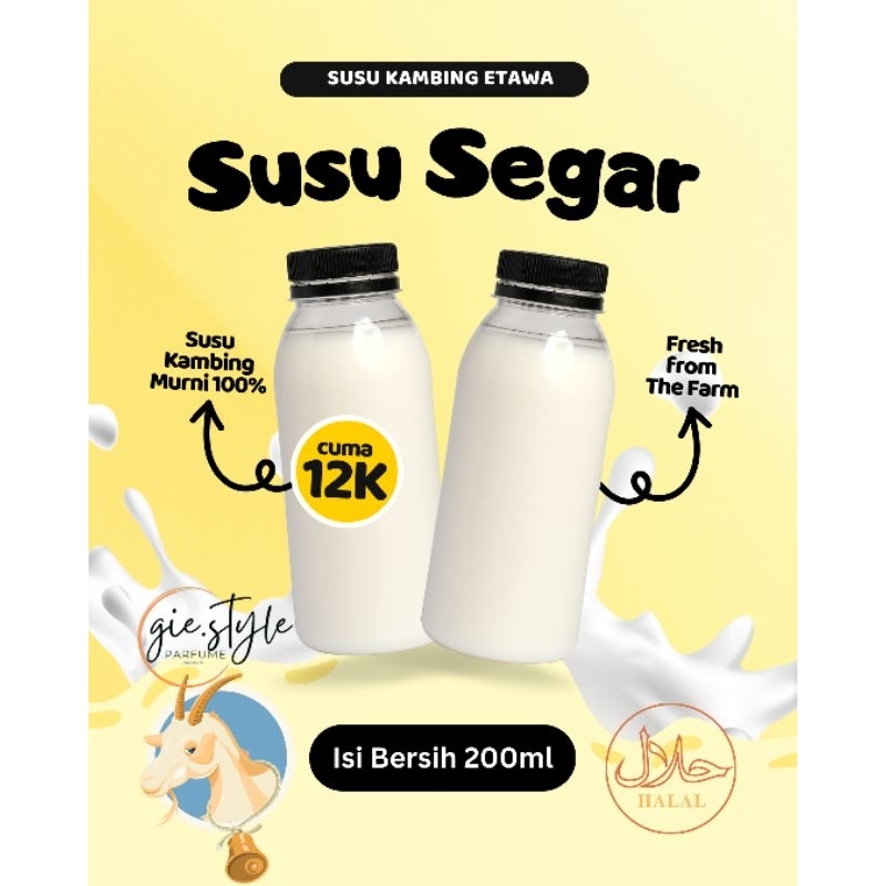 

SUSU KAMBING ETAWA SEGAR ASLI DARI MEDAN