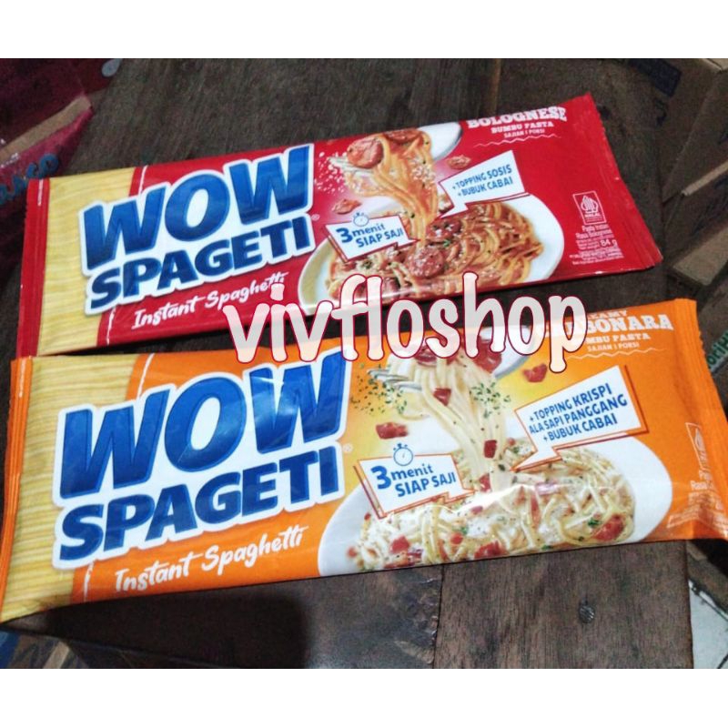 

Wow Spagethi / WOW Instan Spageti/ Spageti Instan