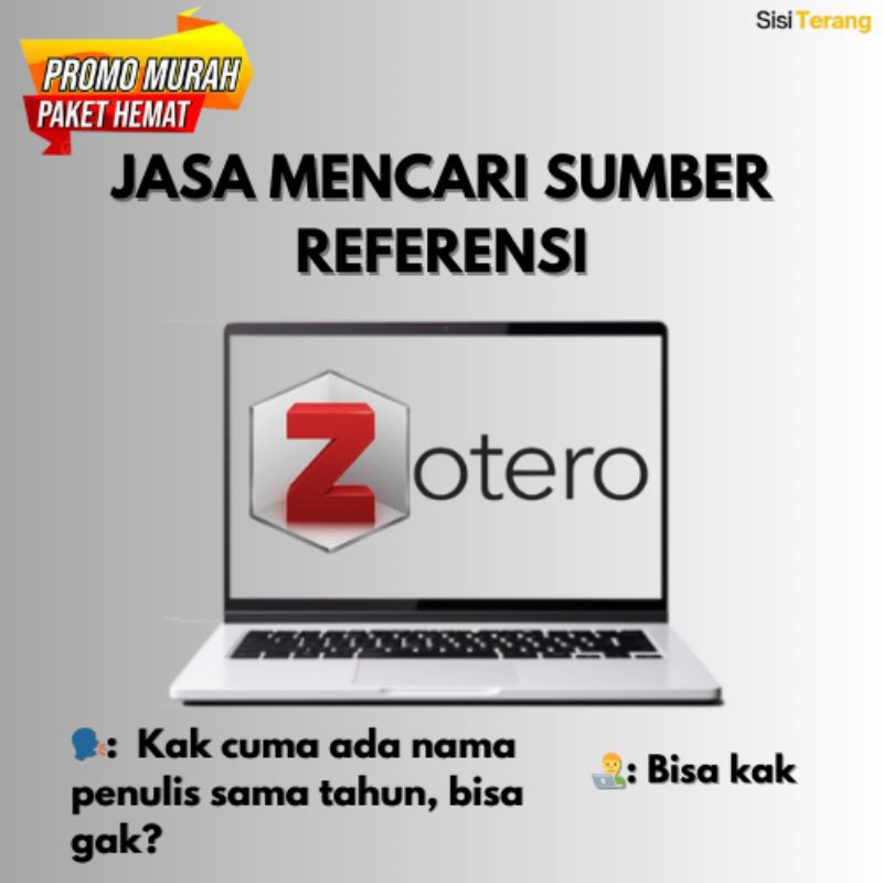 Jasa Cari Referensi | Hanya Ada NAMA DAN TAHUN BISA | Zotero | Mendeley