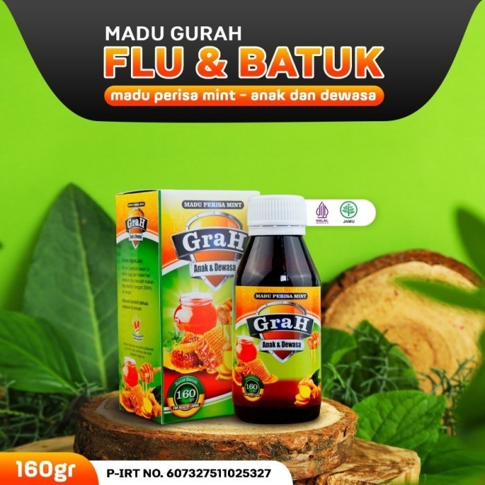 

MADU GRAH/MADU FLU DAN BATUK/OBAT FLU DAN BATUK HERBAL/MADU GURAH/OBAT RADANG TENGGORAKAN