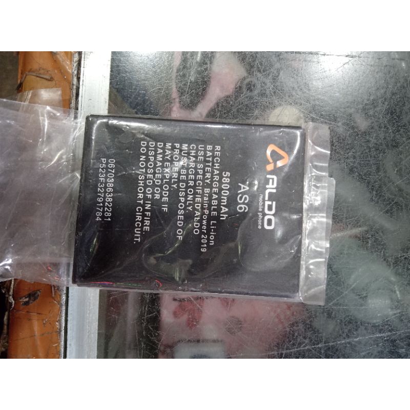 Baterai Aldo S6 Original Battery Aldo S6