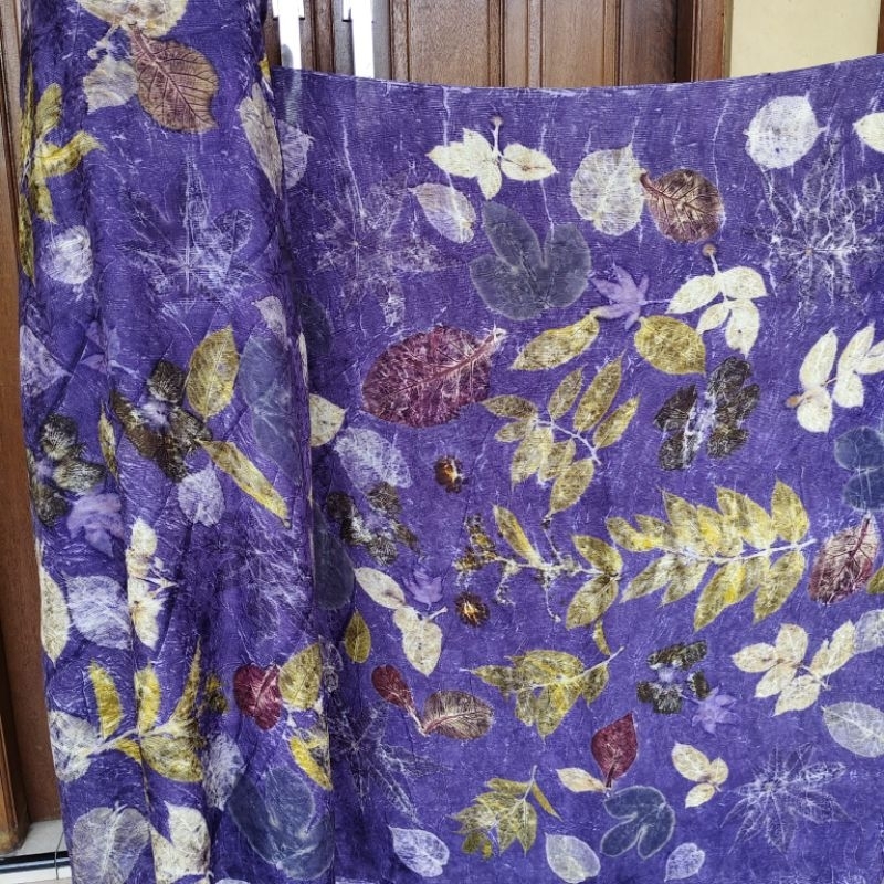 Ecoprint Kain Sutra Logwood