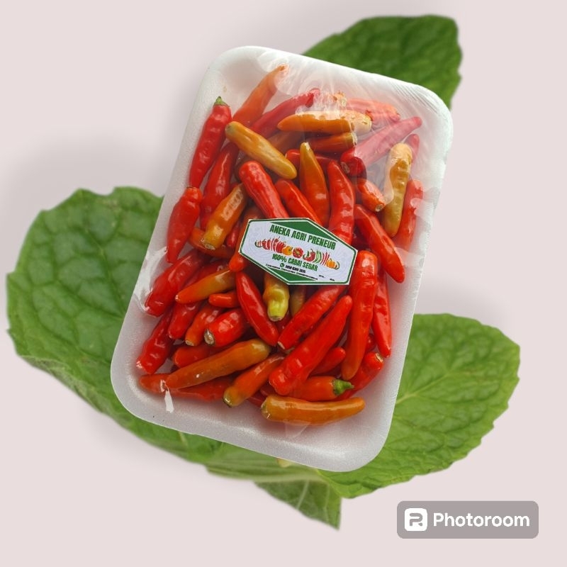 

QuLadana Cabai Rawit Merah Segar Ori 212 200 Gram
