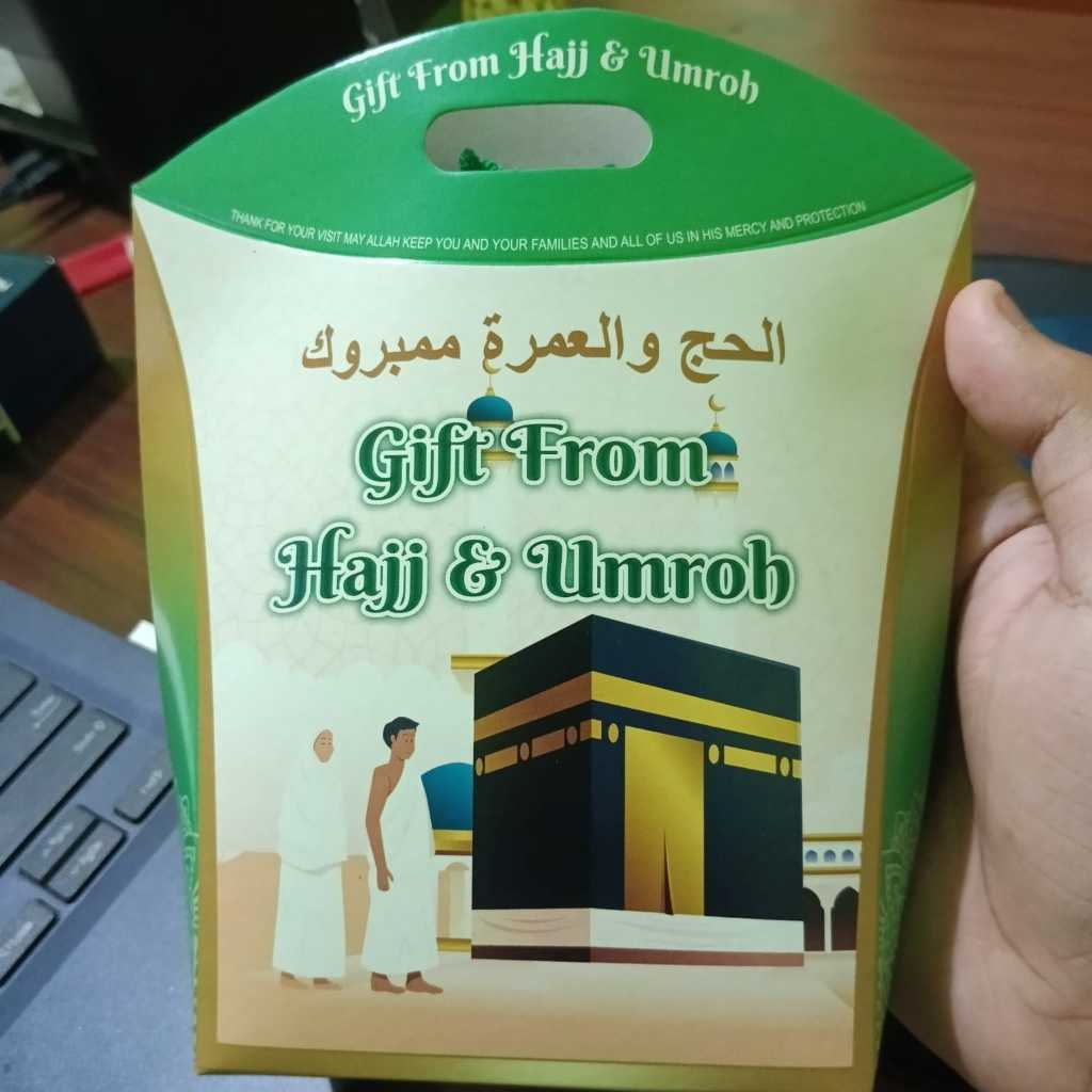 

Dus Oleh Oleh Haji Dan Umroh 10 Pcs Dus Tali