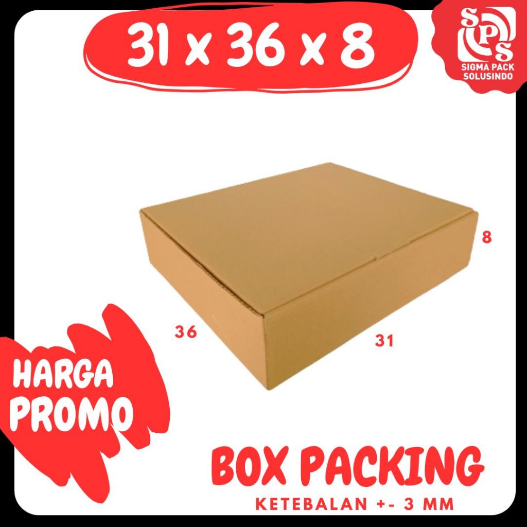

Box 31x36x8 LD Kardus Packing Hampers Kotak Kemasan Box Souvenir Karton Sparepart Minyak Wangi