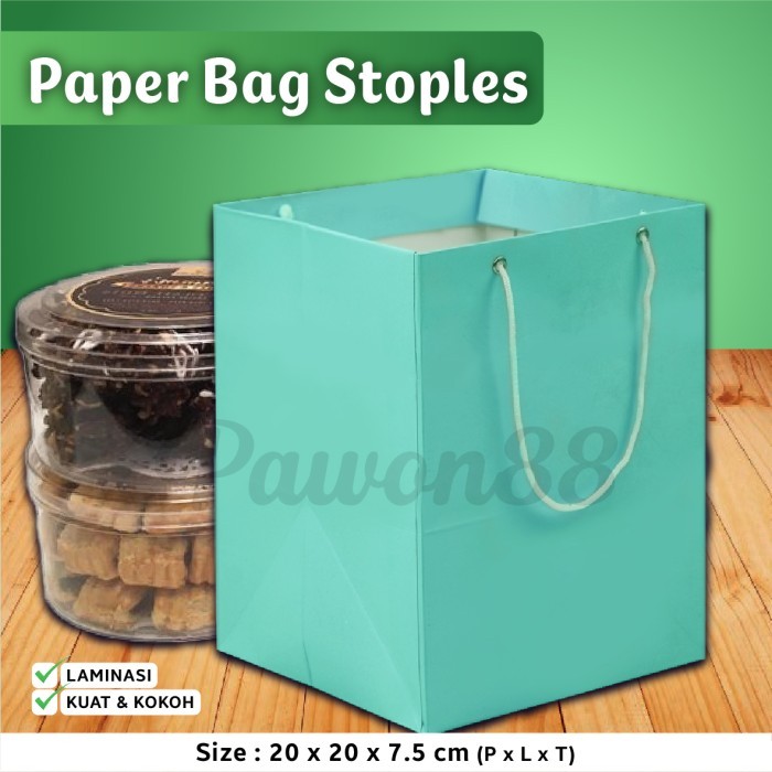 Paper Bag Toples Kue Kering - Isi 2 | TOSCA