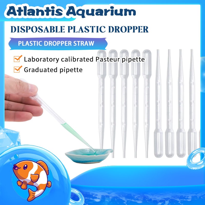Pipet 3ml pipet obat spet hewan suntikan obat Pipet ikan cupang pipet kutu air aquarium