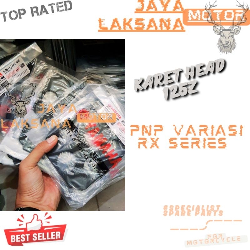 KARET COVER HEAD TUTUP CYLINDER BLOK YAMAHA 125Z 125 Z 5BU-11161-00 PNP RXKING RX KING RXZ RXZ YT115