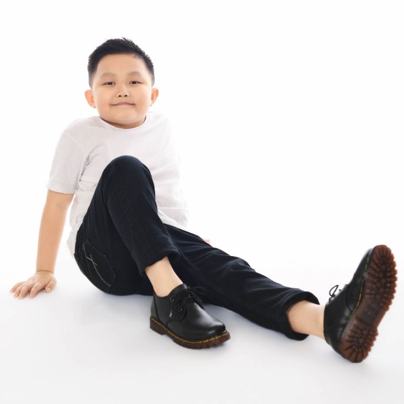 Zacknier BAP Sepatu Boots  Anak Laki Laki Perempuan Docmart Anak