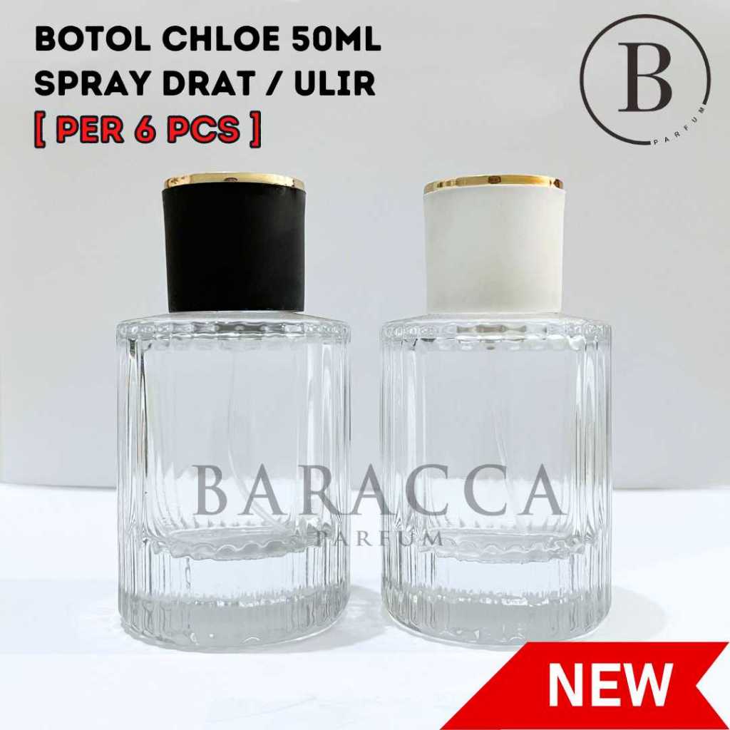 Botol Parfum Chloe 50ML Drat  - Botol Parfum Kosong Chloe - Botol Chloe 50ML