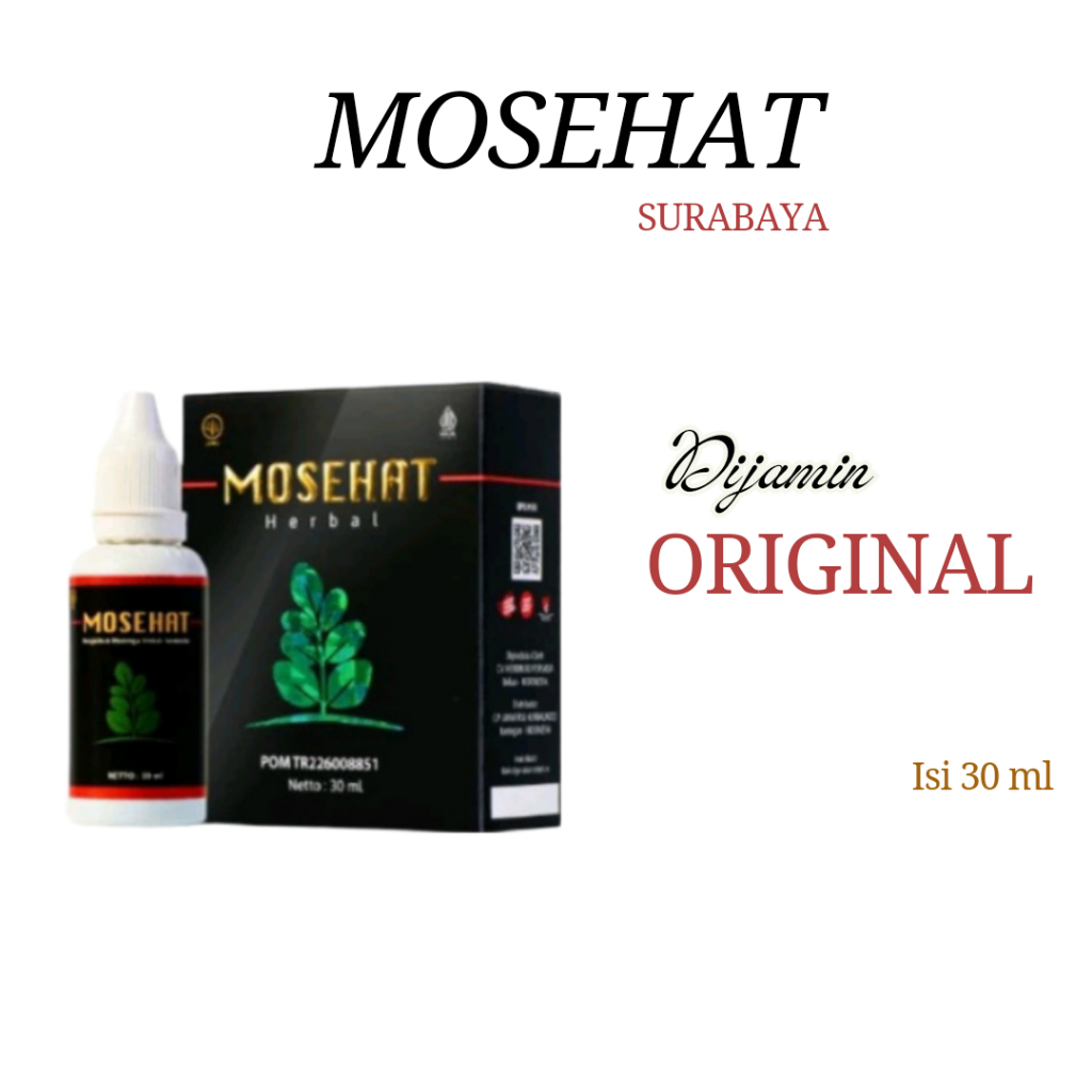 Mosehat Jamu Tetes Herbal Prostat Wasir Hernia Diabetes Benjolan Polip Amandel Sinusitis Alergi
