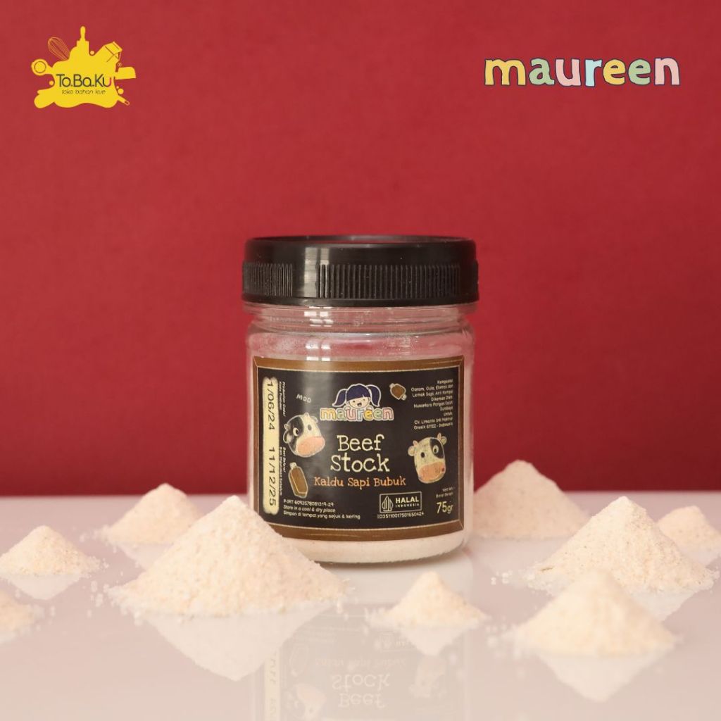 

Maureen Beef Stock (Kaldu Sapi Bubuk) 75gr