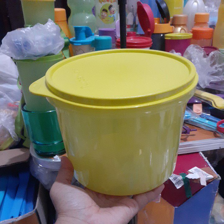 Canister 1,7L hijau lime toples tupperware