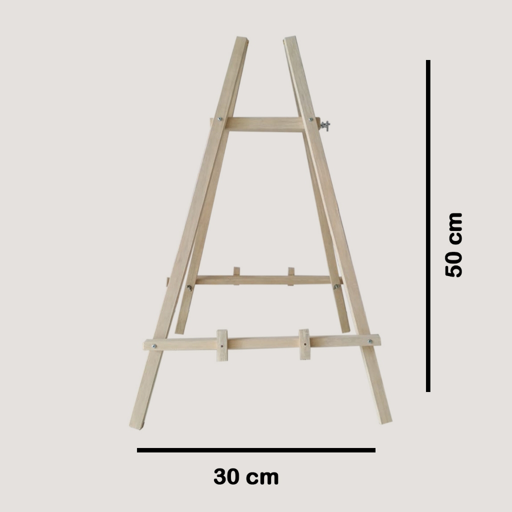 

Stand Lukis 2 Sisi 30x50 / Jagrak Mewarnai Kanvas Sterofoam