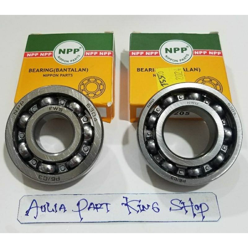 BEARING LAHER KRUK AS RX KING NPP 6304 DAN 6205 ORIGINAL