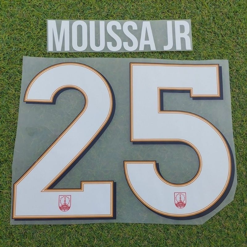 NAMESET JERSEY PERSIS SOLO HOME - MOUSSA JR #25