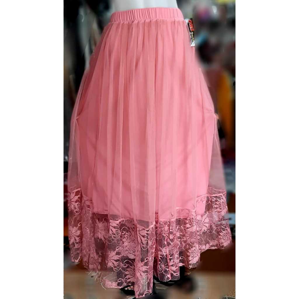 ROK TUTU RENDA IMPORT KEKINIAN