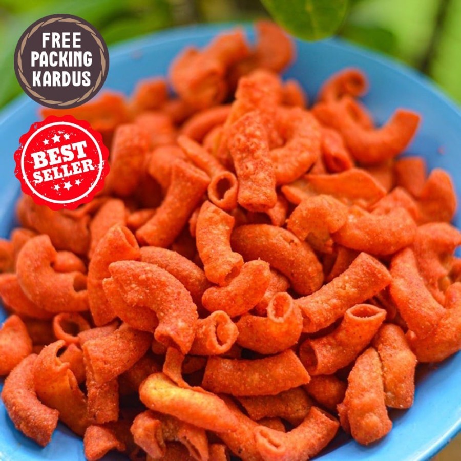 

Makaroni pedas jeruk 1kg / makaroni pedas 1000gr