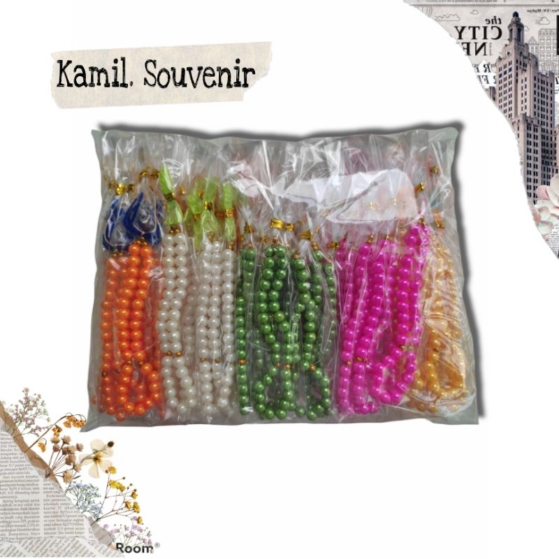 (Pre-Order/Harga Grosir) SOUVENIR TASBIH MUTIARA KECIL (Isi 100pcs)